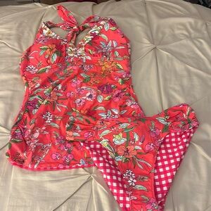 Tommy Bahama reversible tankini.